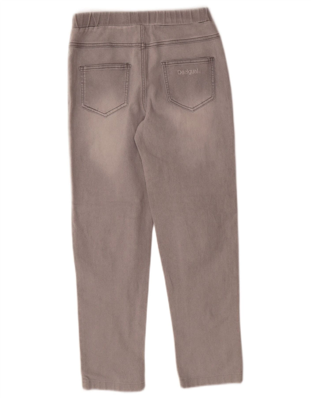 DESIGUAL Piger Grafiske Jegging Jeans 13-14 år W26 L24 Grå Bomuld