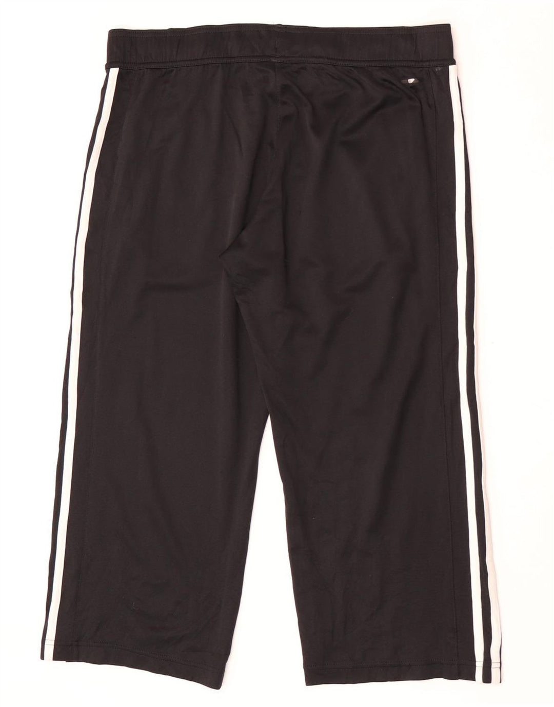 Adidas Dame Capri Træningsdragt Bukser UK 14 Medium Sort Polyester