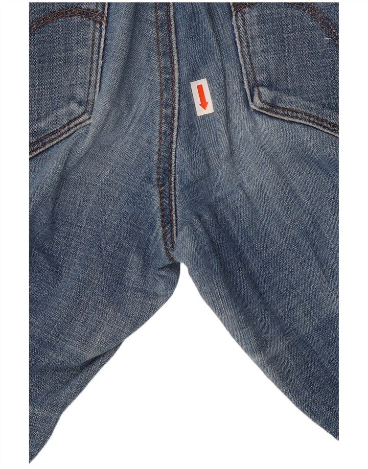 LEVI'S Dame Slankende Bootcut Jeans W26 L32 Blå Bomuld