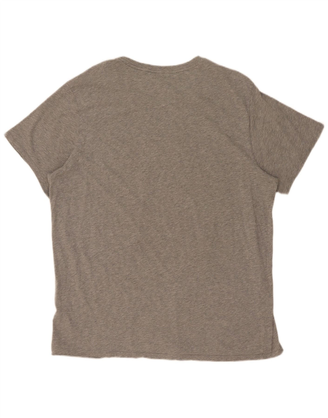 Nike T-shirt-top med atletisk snit til mænd XL Grå Flecked Bomuld