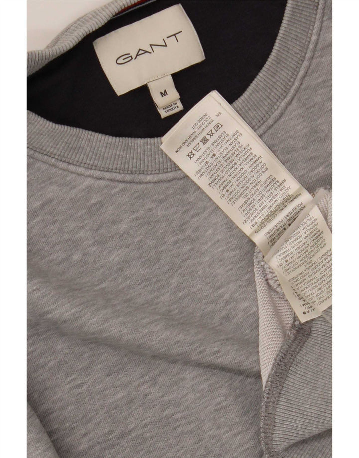 Gant Sweatshirt til mænd mellem grå bomuld