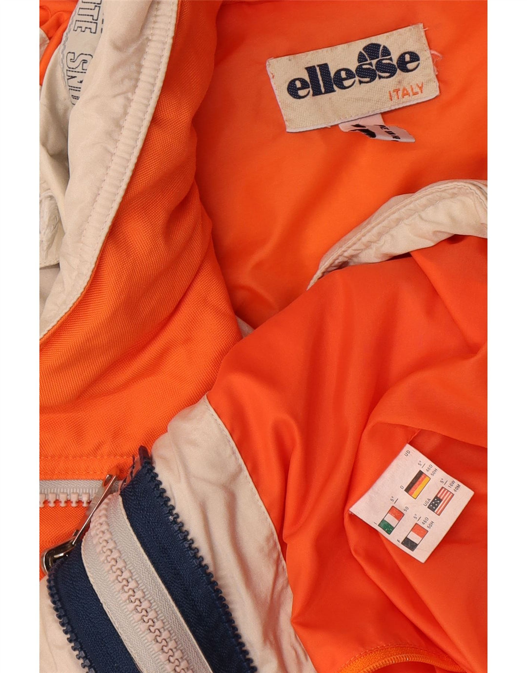 Ellesse Herre Gore-Tex Hætte Oversized Skijakke IT 50 Medium Beige Sports