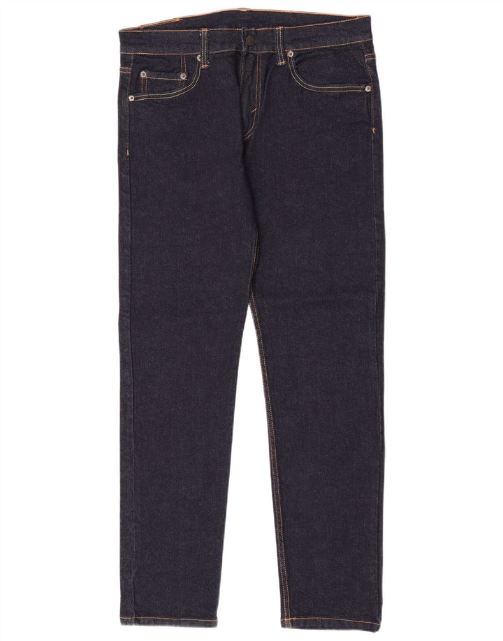 Levi's Herre 511 Slim Jeans W34 L30 Marineblå Bomuld