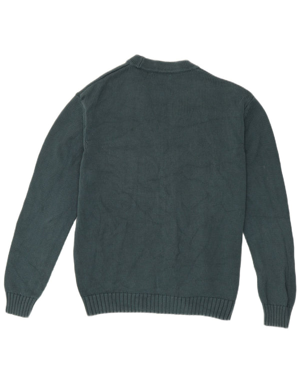 Zara Mens Cardigan Sweater Medium Green
