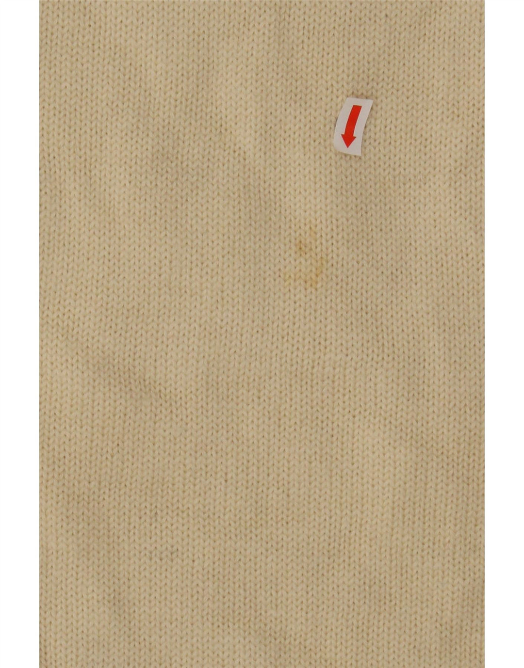 MARINA YACHTING Mens Boat Neck Jumper Sweater Medium Beige