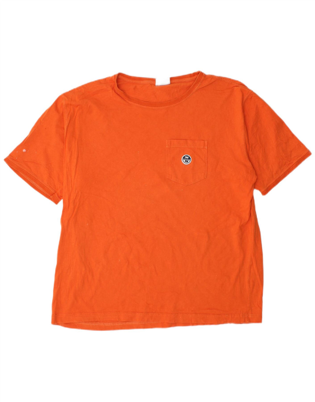NORTH SAILS Herre T-Shirt Top 2XL Orange Bomuld