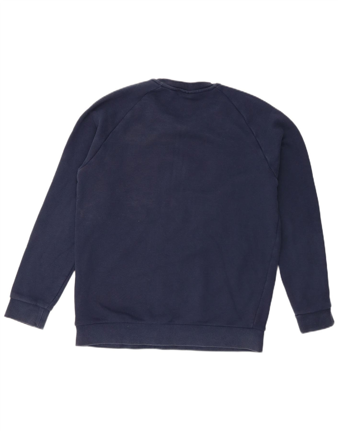 Adidas grafisk sweatshirt til mænd Medium marineblå bomuld