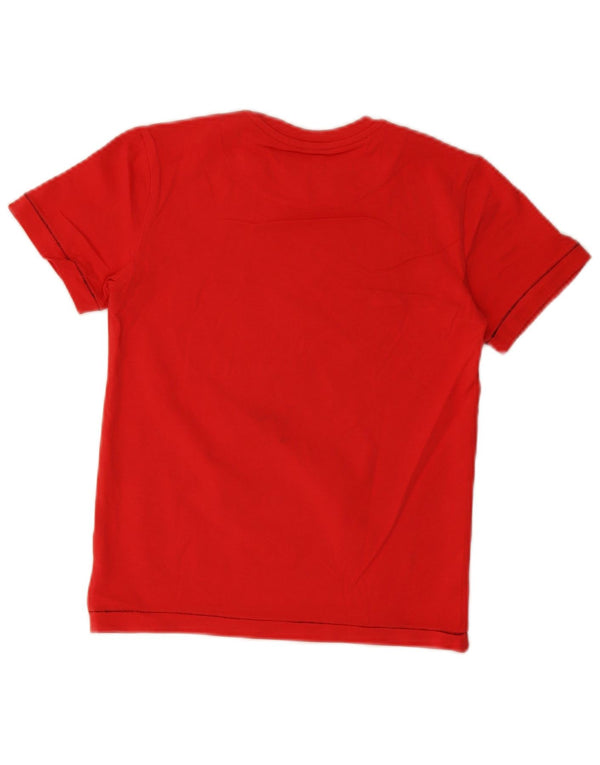 La Martina Boys Grafisk T-Shirt Top 9-10 År Rød
