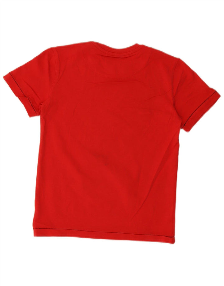 La Martina Boys Grafisk T-Shirt Top 9-10 År Rød