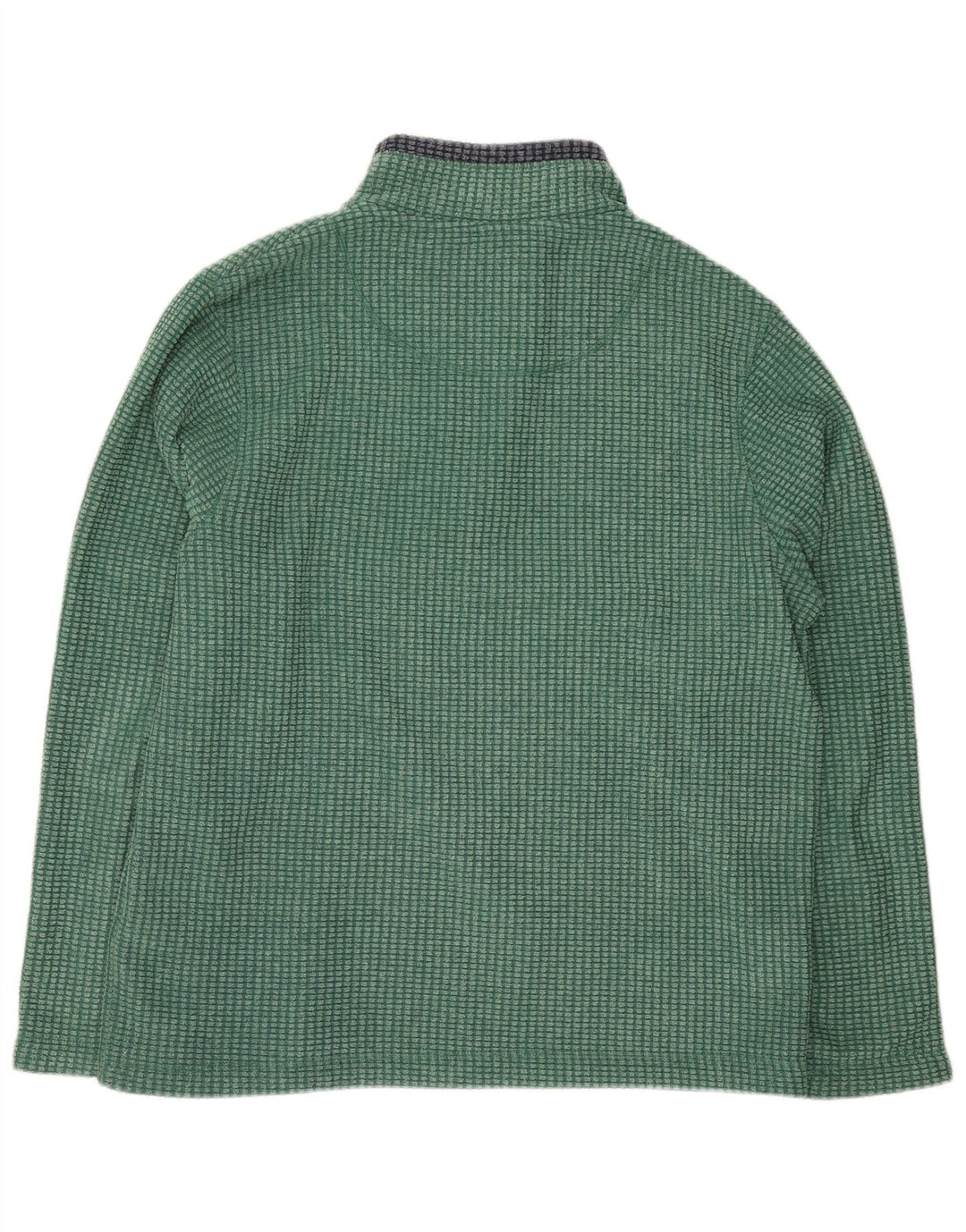 Weird Fish Herre lynlås hals Fleece Jumper XL Grøn Polyester