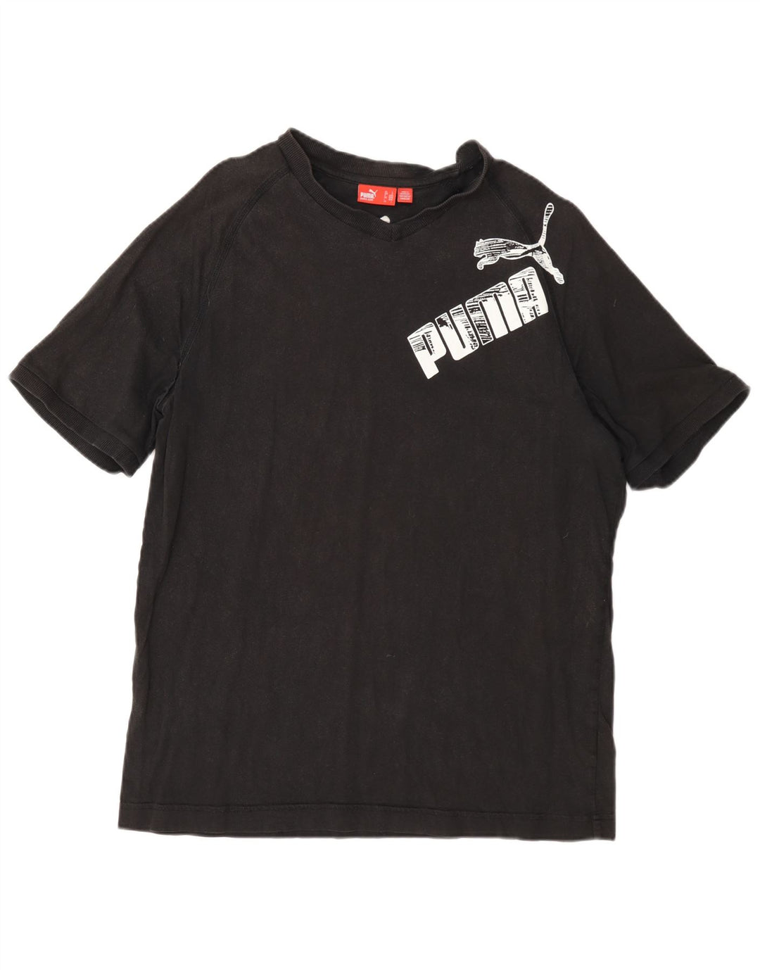 Puma Herre Grafisk T-Shirt Top Stor Grå