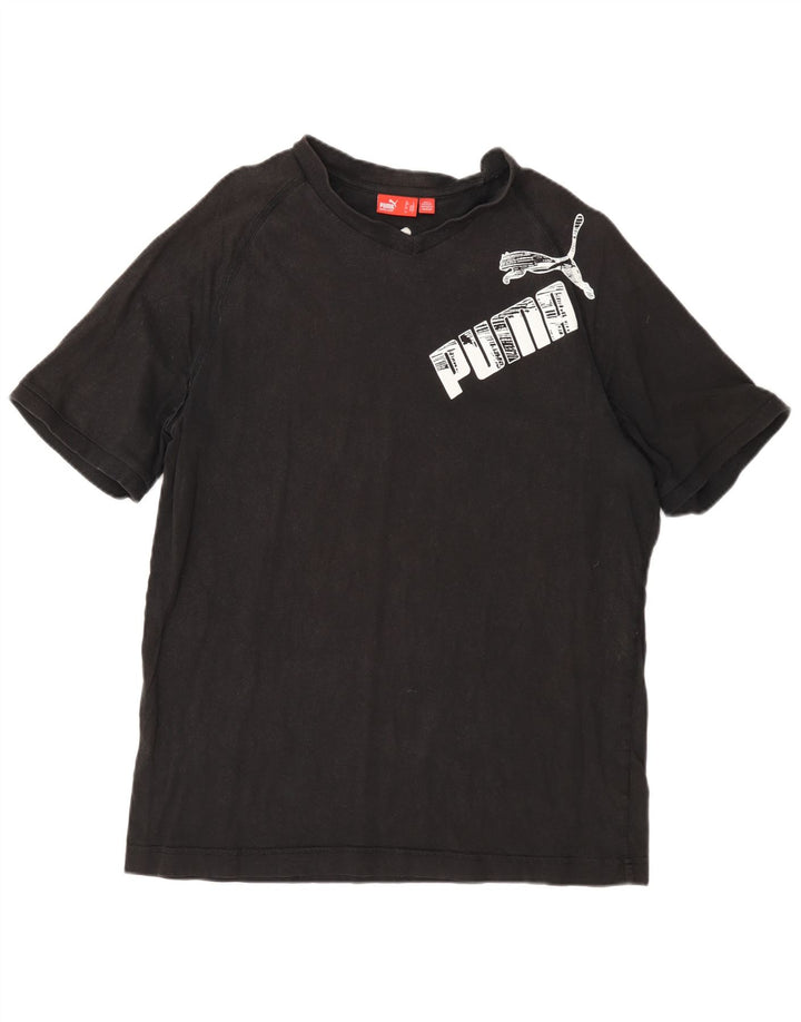 Puma Herre Grafisk T-Shirt Top Stor Grå