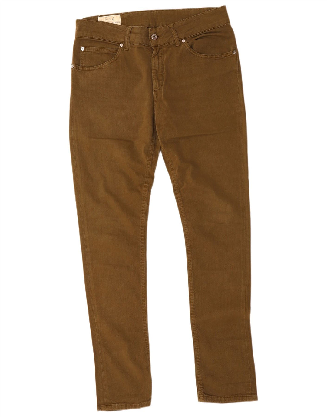 Vintage Slim Jeans til kvinder W32 L31 Brun bomuld