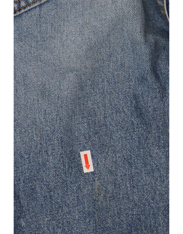 LEE Herre Kansas Straight Jeans W36 L32 Blå Bomuld