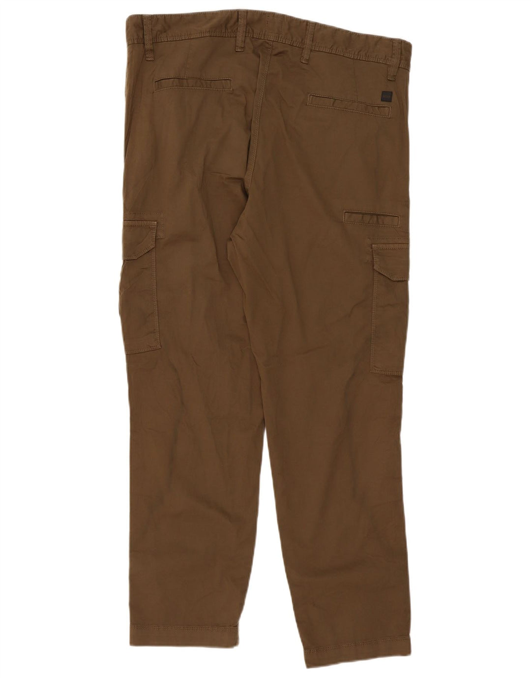 Hugo Boss Herre Slim Cargo Bukser W36 L29 Khaki Bomuld