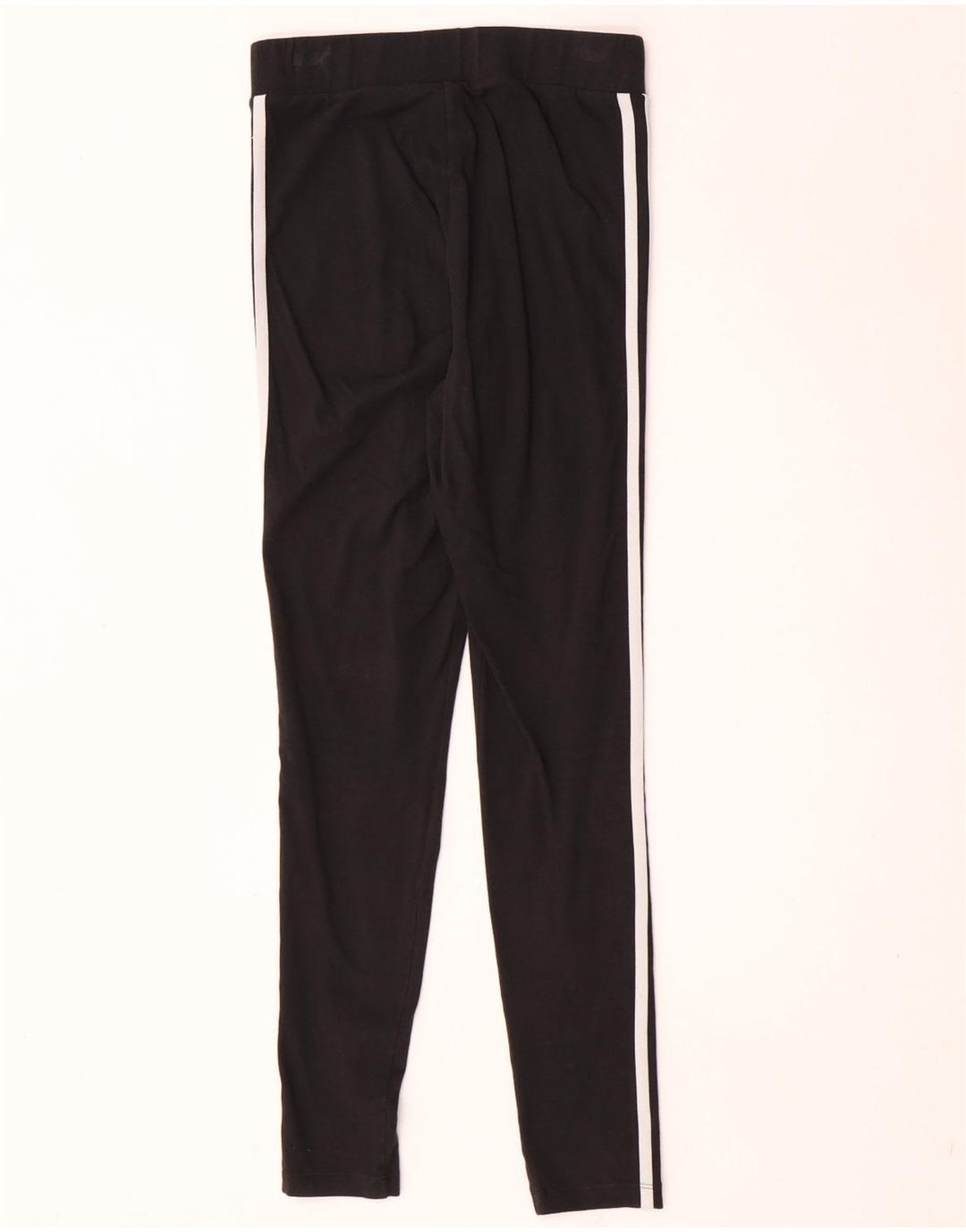 Adidas Dame Leggings UK 10 Small Black Bomuld