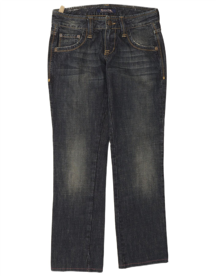 MASSIMO DUTTI Womens Straight Jeans W29 L27 Blue
