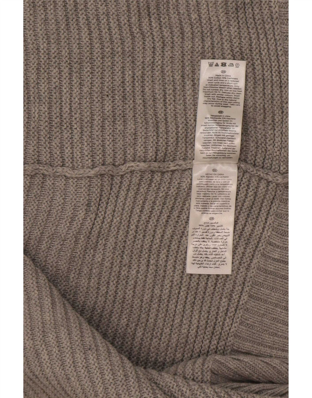 Hobbs Womens Open Cardigan Sweater UK 14 Medium Grey Bomuld