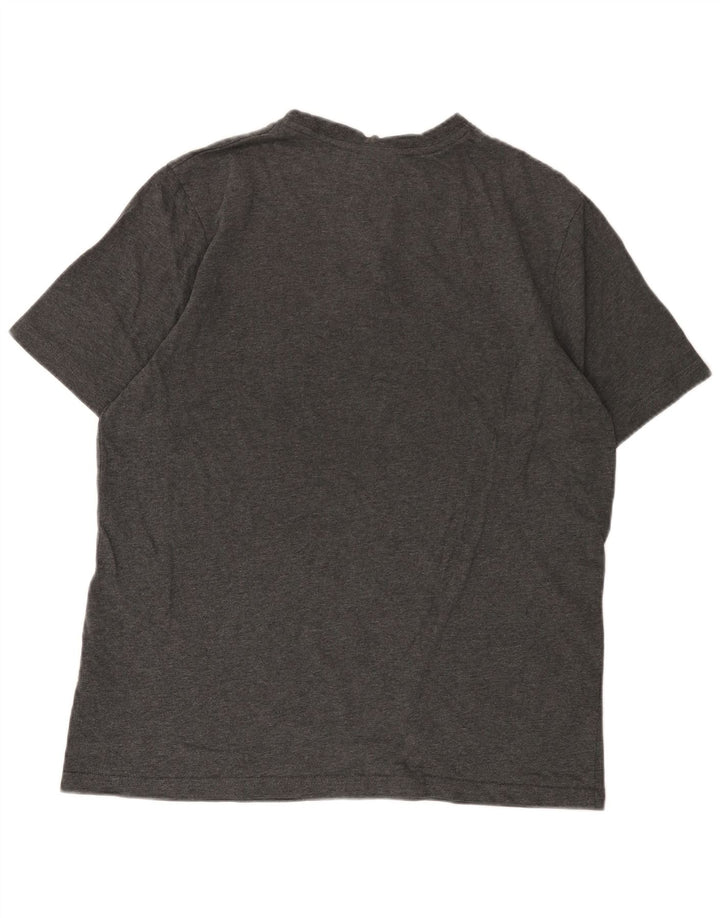 Ellesse Herre T-Shirt Top 2XL Grå Bomuld