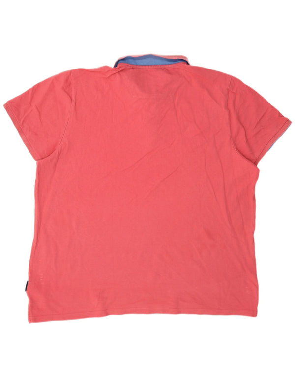 Joules Poloskjorte til mænd 2XL Pink Bomuld