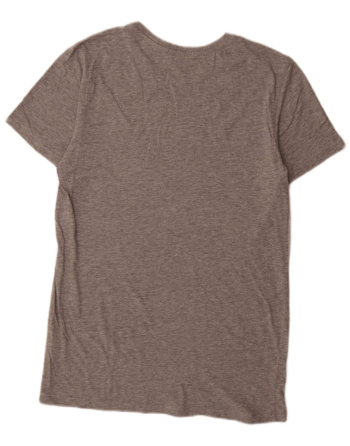 Chiemsee Herre T-Shirt Top Stor Grå Flecked Bomuld