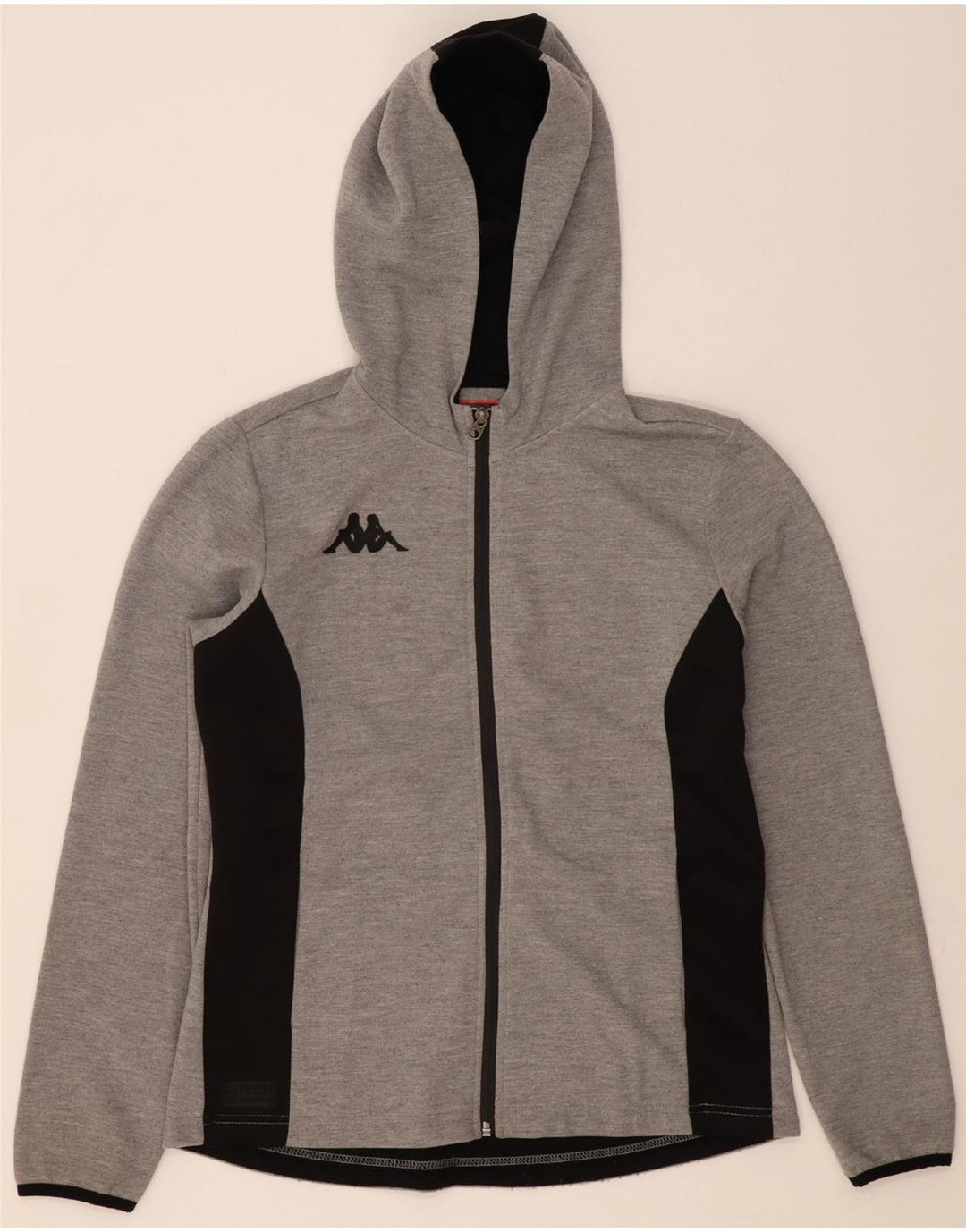 KAPPA Mens Tracksuit Top Jacket Medium Grey Colourblock Polyester Vintage Kappa and Second-Hand Kappa from Messina Hembry 