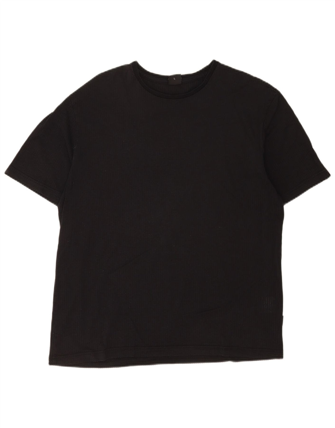 Hugo Boss Herre T-Shirt Top Stor Sort Bomuld