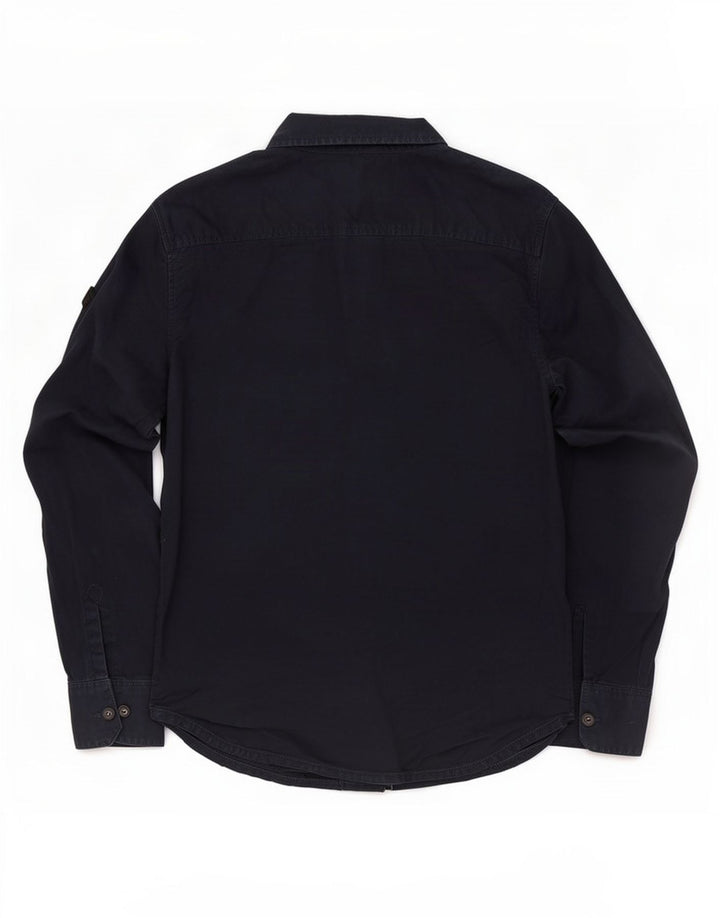 Superdry herreskjorte XL marineblå bomuld