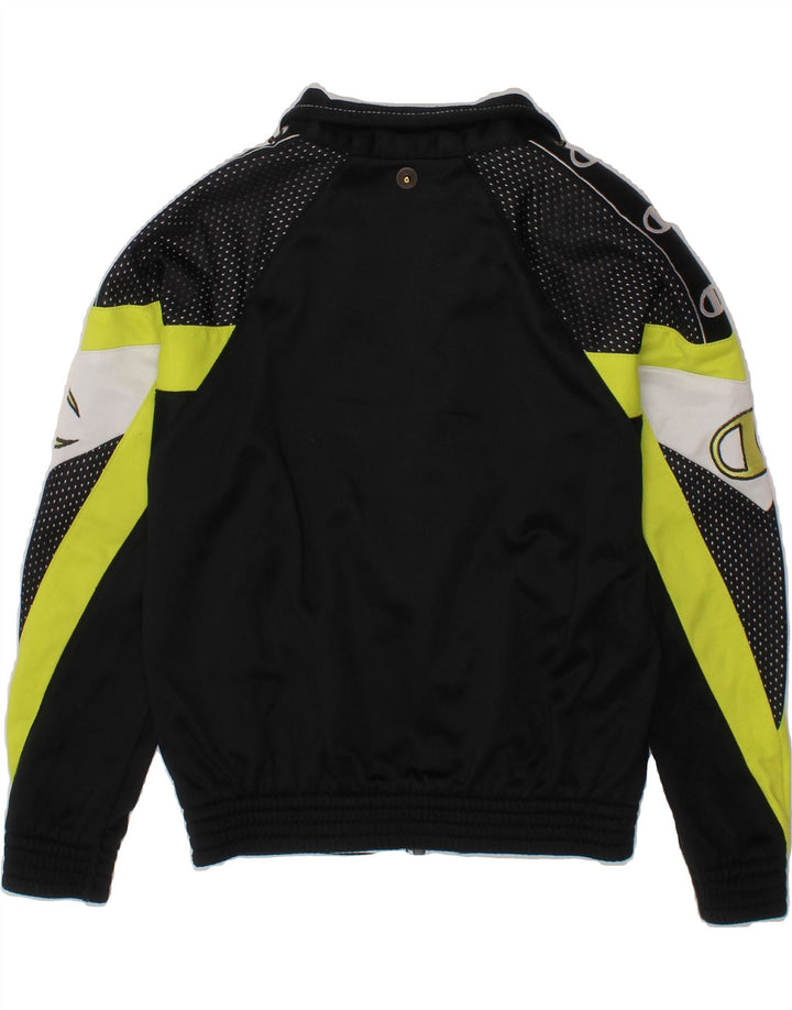 CHAMPION Boys Graphic Full Tracksuit 3-4 Years  Black Colourblock Vintage Champion and Second-Hand Champion from Messina Hembry 
