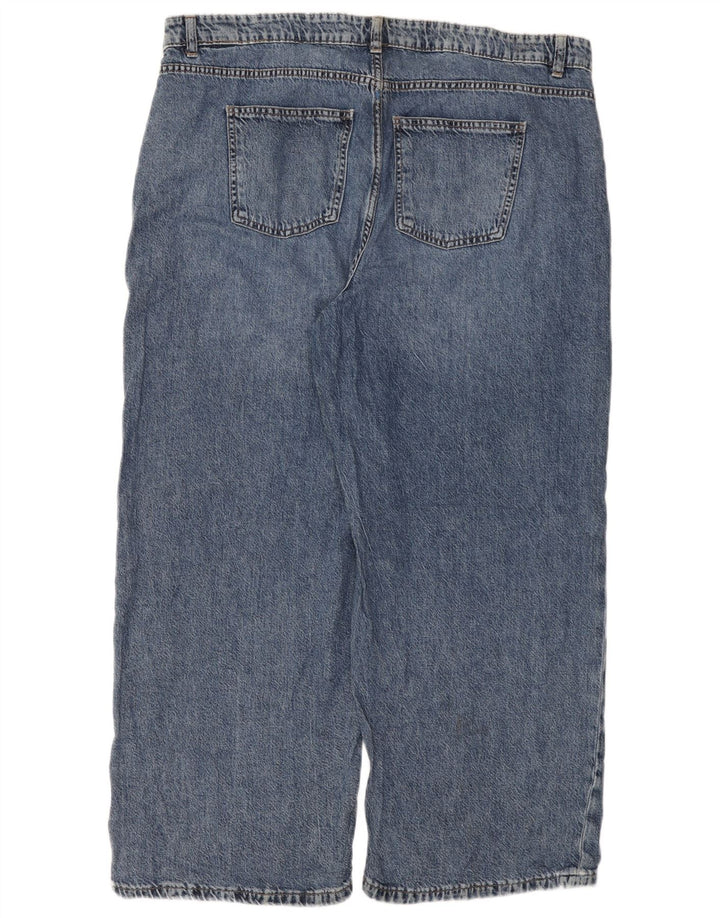 Marks & Spencer Straight Jeans til kvinder W40 L28 Blå