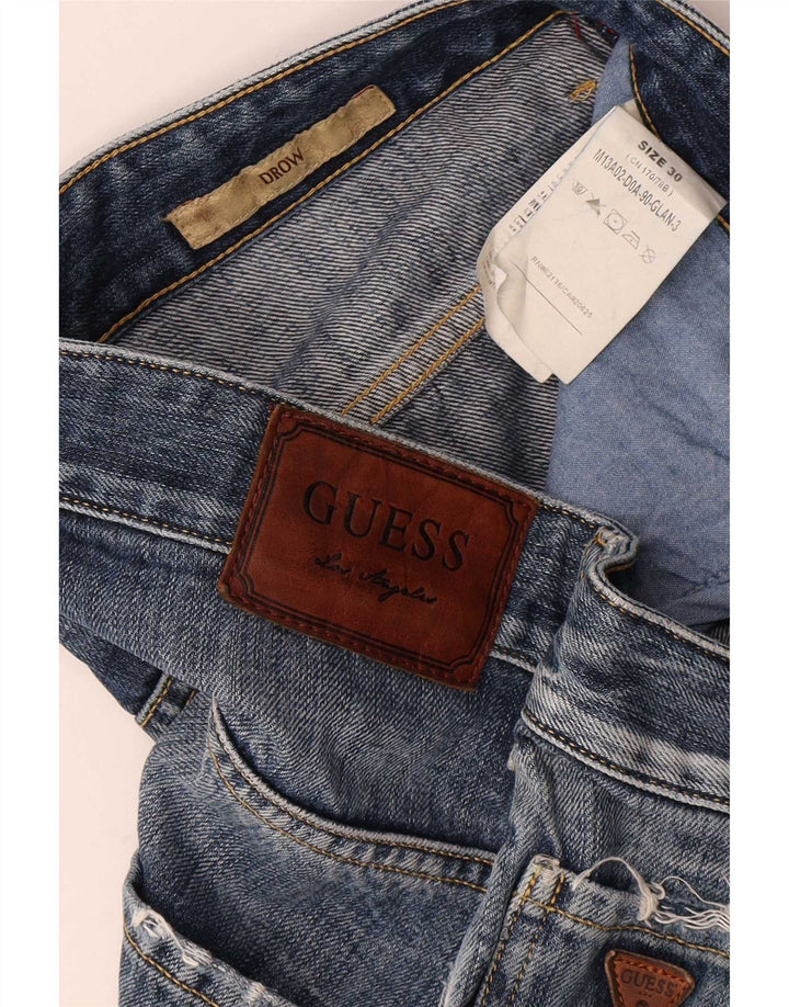 Guess Slim Jeans til mænd W30 L34 blå bomuld