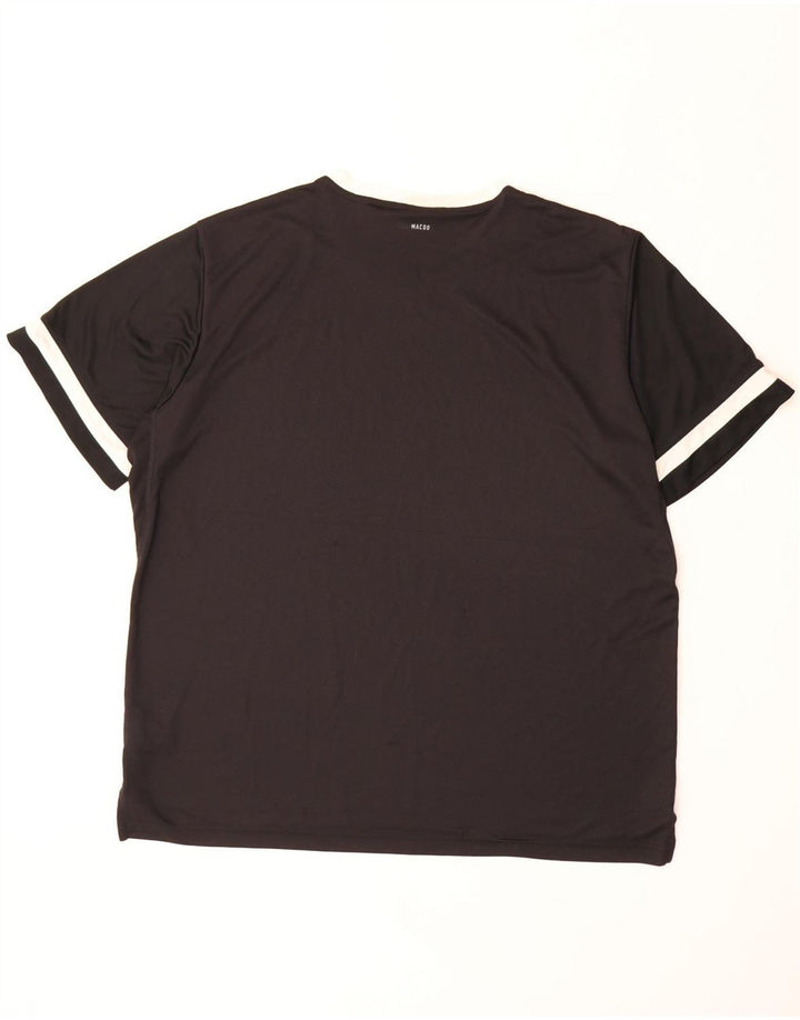 ADIDAS Herre Climacool T-Shirt Top 2XL Sort Polyester