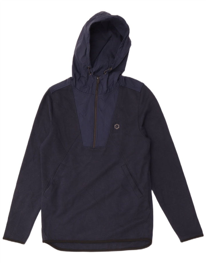 Jack & Jones Herre lynlås hættetrøje Jumper lille marineblå polyester