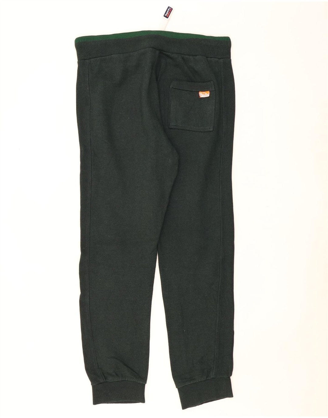 SUPERDRY Herre Slim Fit træningsdragt Bukser Joggers Large Khaki Bomuld