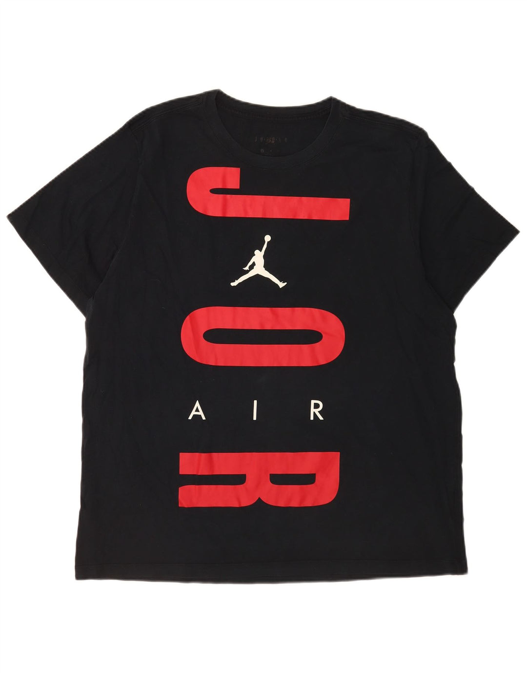 Jordan Herre grafisk T-shirt top XL sort bomuld