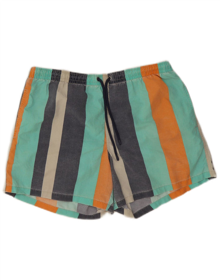 Zara Herre badeshorts XL Flerfarvet Stribet