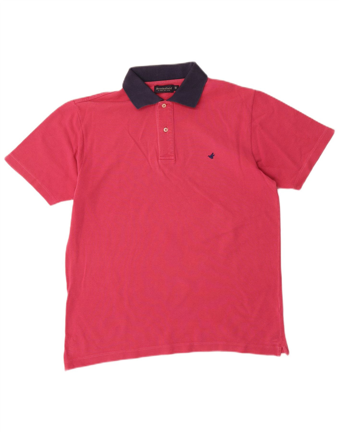 Brooksfield Rugby Polo Shirt til mænd IT 48 Lille Pink
