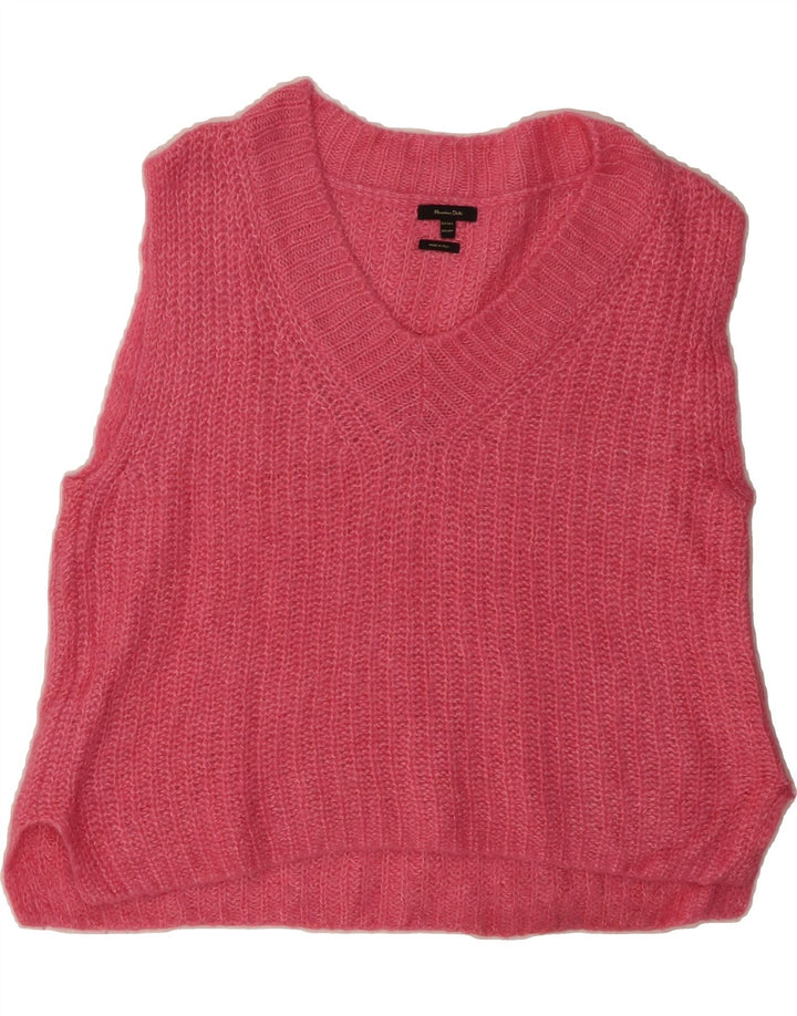 MASSIMO DUTTI Womens Oversized Vest Tank Top UK 6 XS Pink Vintage Massimo Dutti and Second-Hand Massimo Dutti from Messina Hembry 