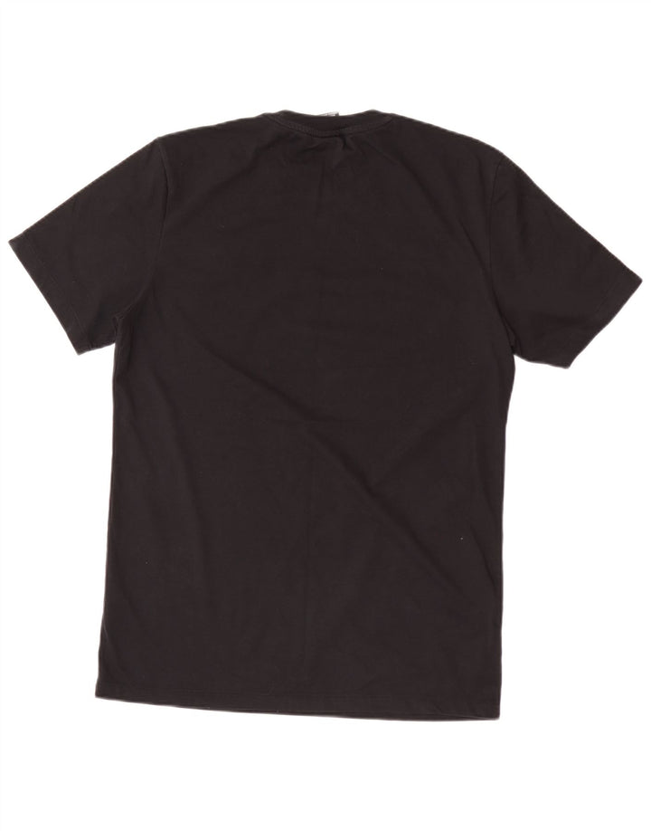 Nike Herre grafisk T-shirt Top Medium Sort Bomuld
