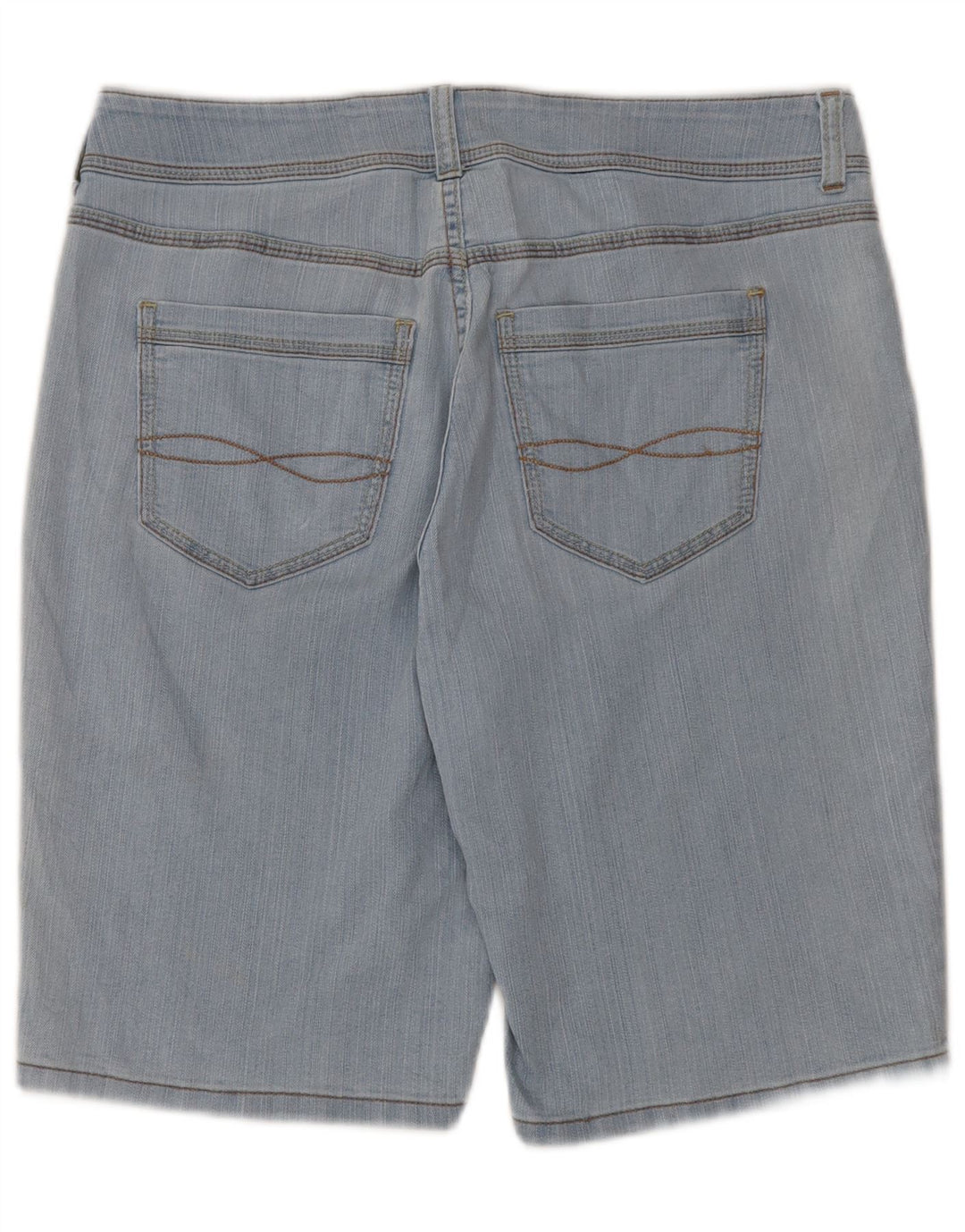 Lee Womens Riders Denim Shorts W34 Large Blue