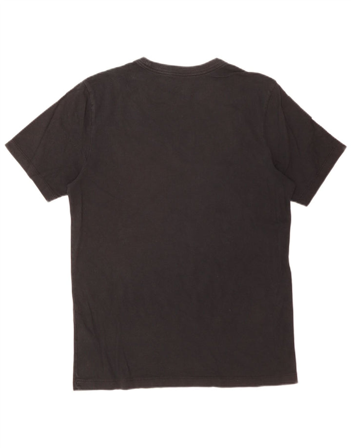 Nike Herre grafisk T-shirt Top Medium Sort Bomuld