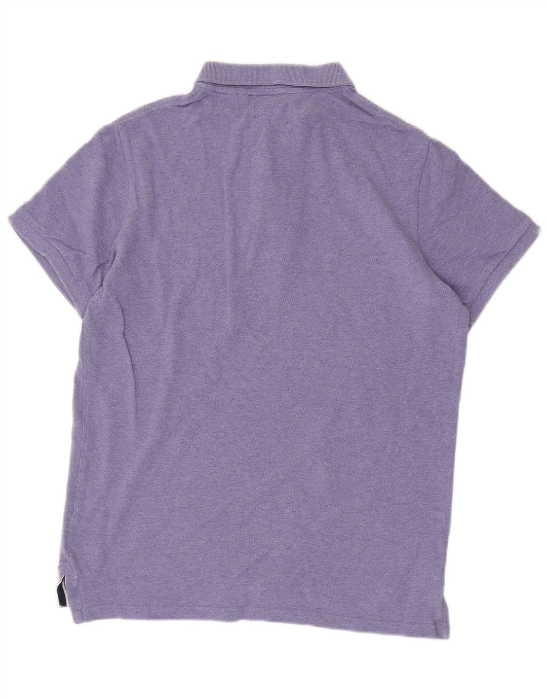 Superdry herre poloshirt Stor lilla bomuld