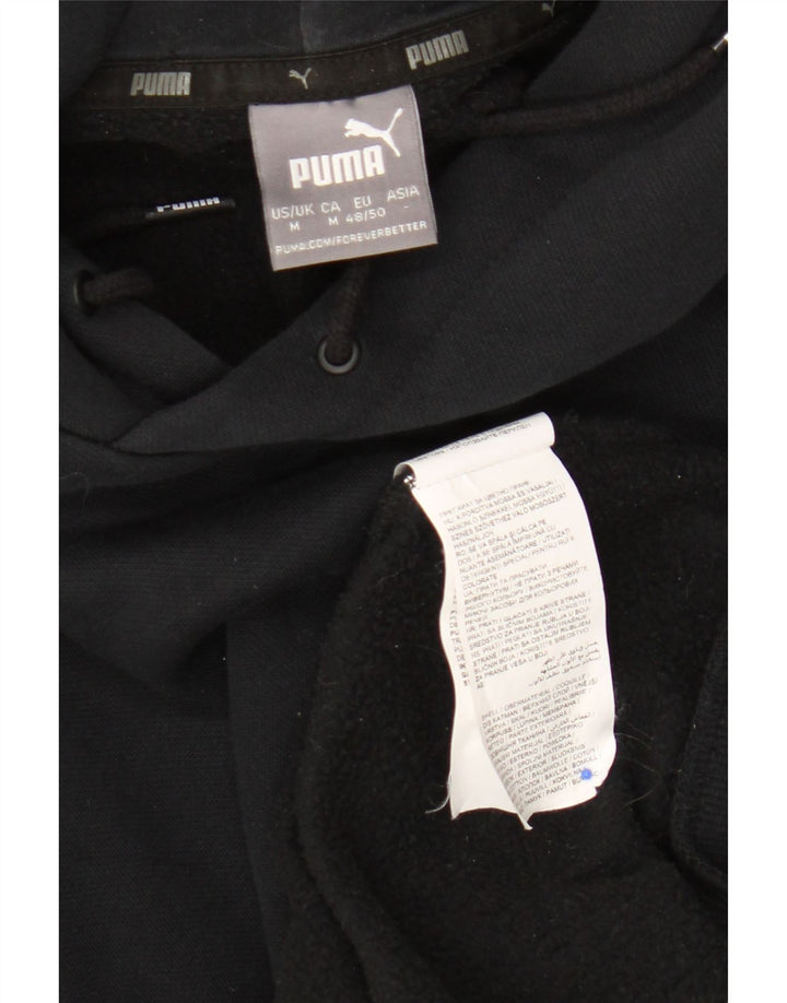 Puma Herre hættetrøje Jumper Medium Sort Bomuld