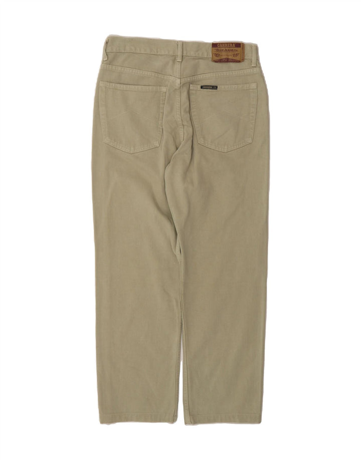 CARRERA Mens Straight Jeans IT 48 Medium W33 L28 Beige Cotton Vintage Carrera and Second-Hand Carrera from Messina Hembry 