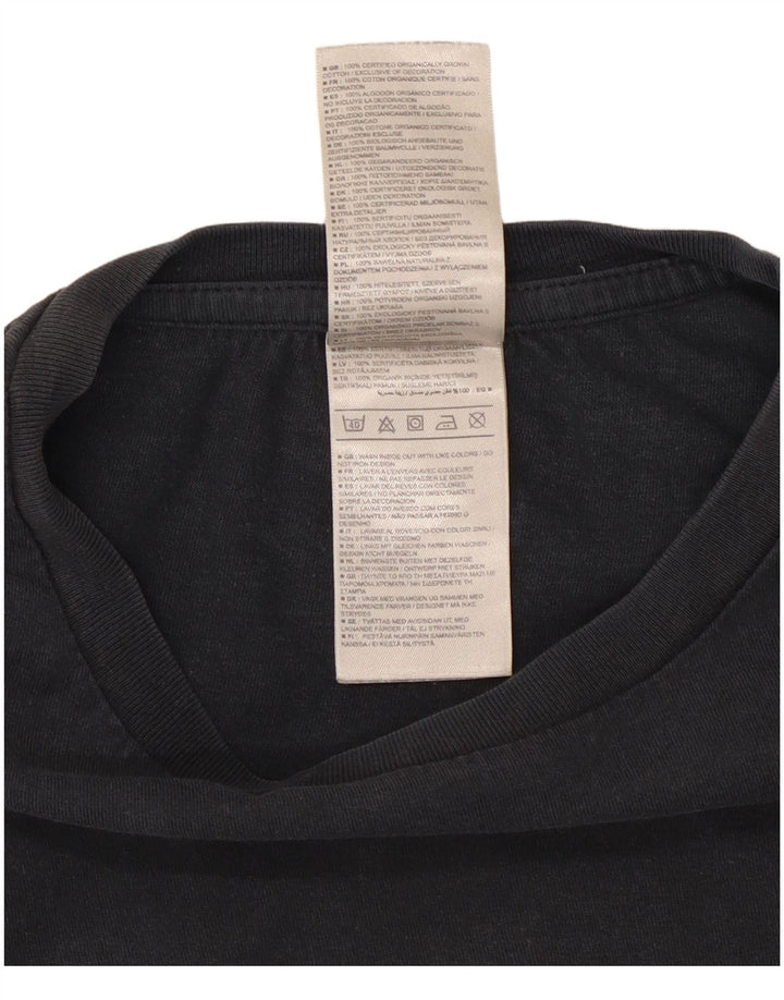 Nike grafisk T-shirt top til mænd 2XL marineblå bomuld