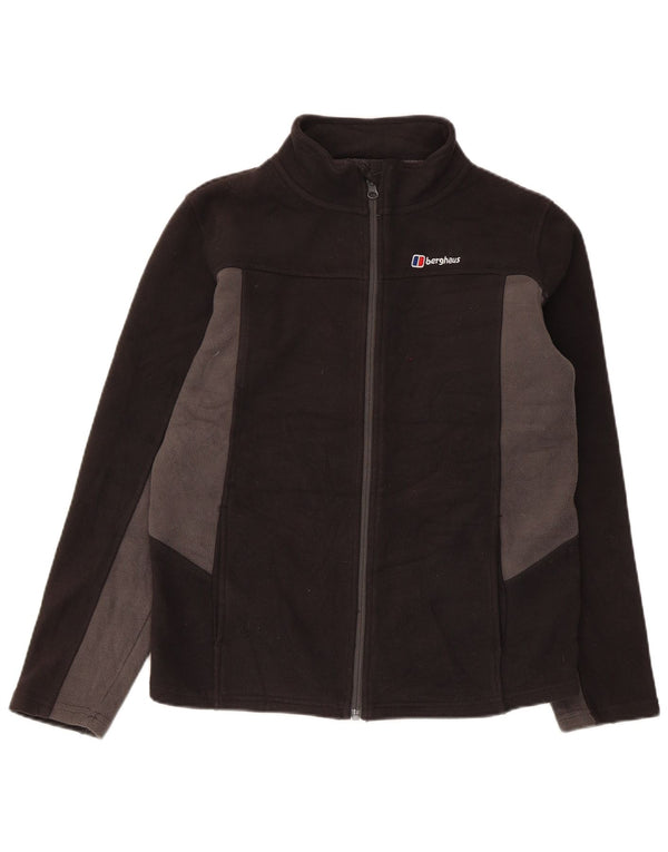 Berghaus Boys Fleecejakke 12-13 år Sort Colourblock Polyester