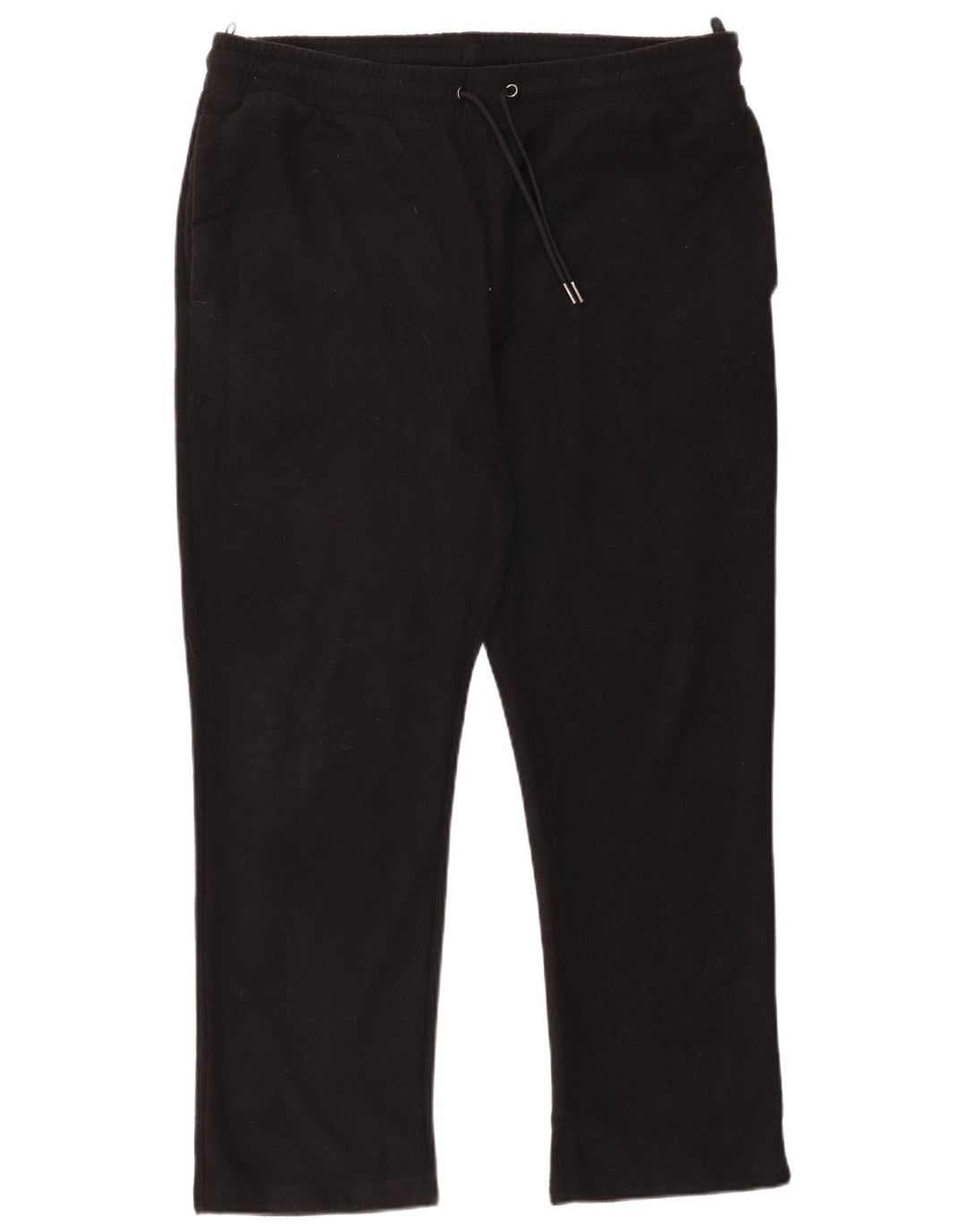 Marks & Spencer Herre fleece træningsdragt bukser Stor sort polyester