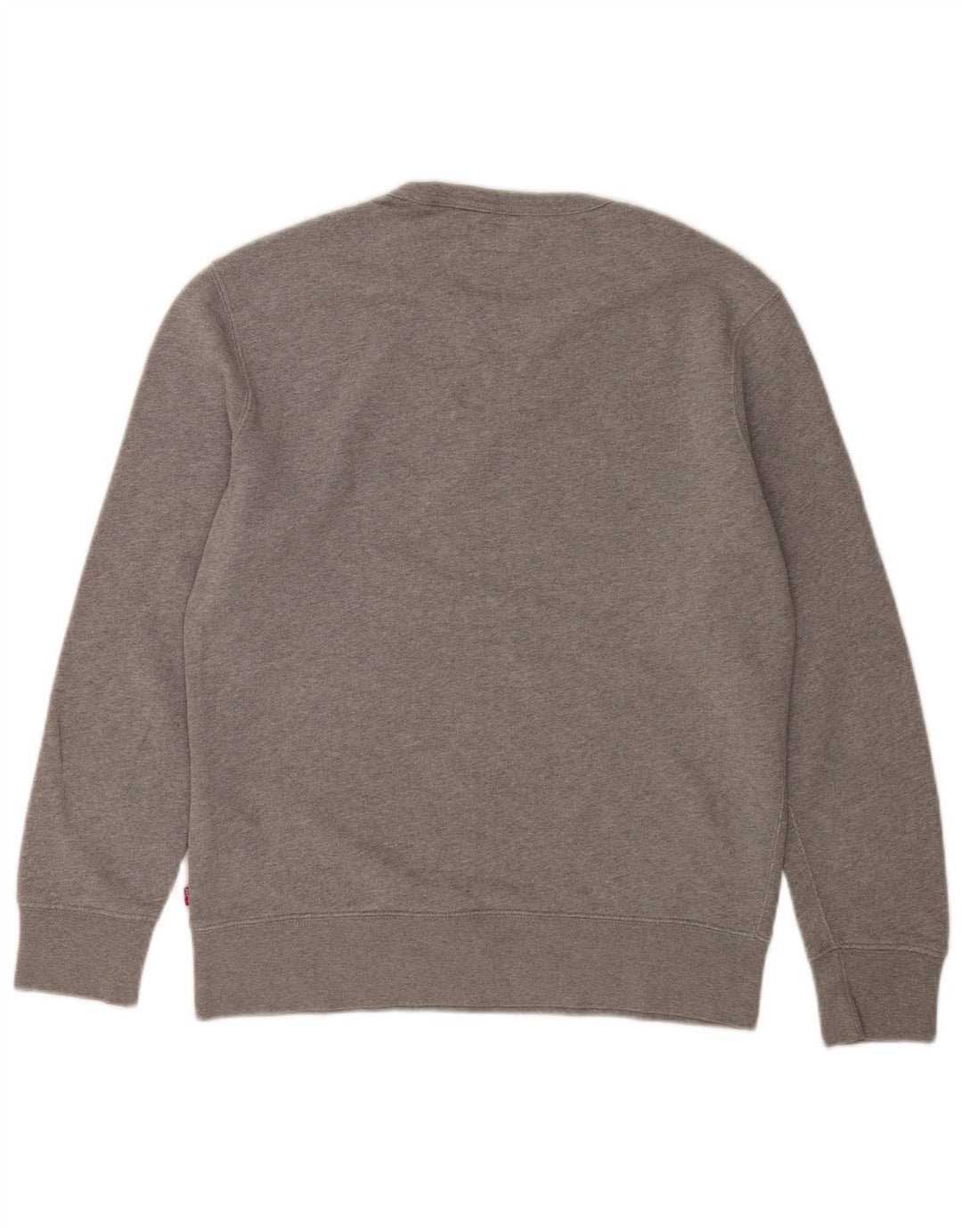 Levi's Grafisk sweatshirt til mænd, lille grå bomuld
