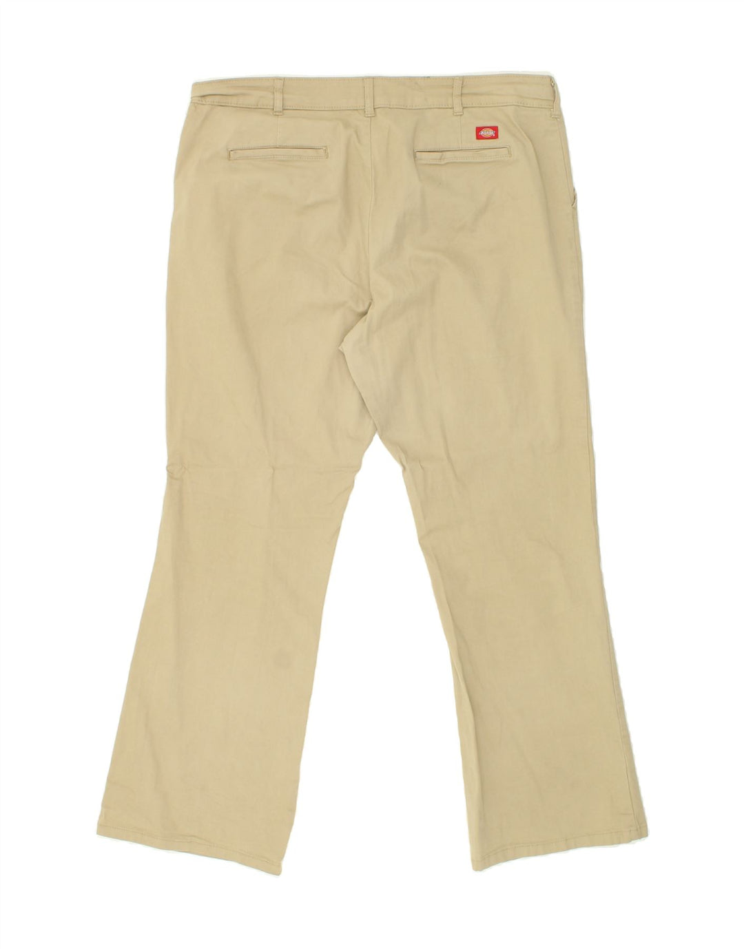 DICKIES Womens Bootcut Chino Trousers W38 L30 Beige Cotton Vintage Dickies and Second-Hand Dickies from Messina Hembry 