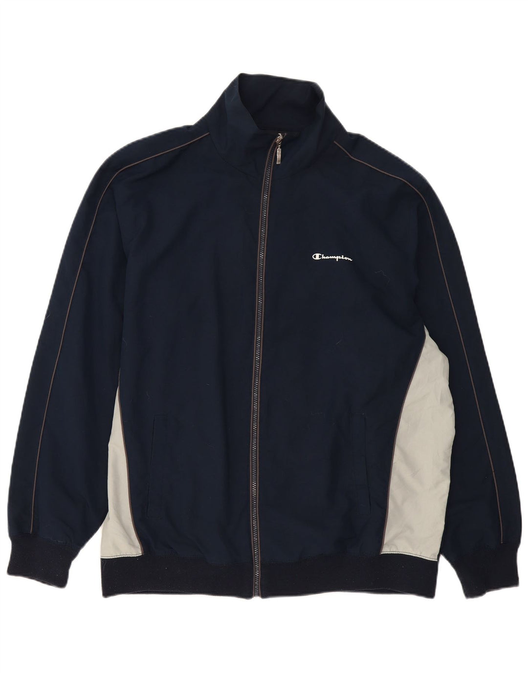 Champion Herre træningsdragt Topjakke 2XL Navy Blue Colourblock